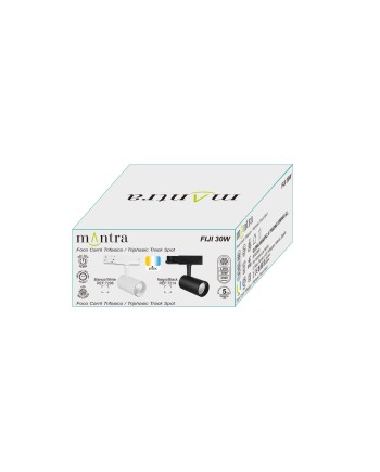 FIJI * FOCO CARRIL 30W 4000K NEGRO